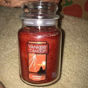 Summer storm Yankee candle large jar